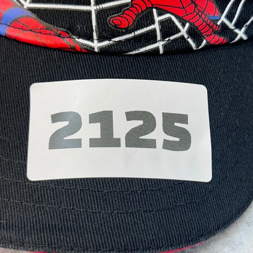 Spider-Man Graphic Boys Black Marvel Baseball Hat Snapback Adjustable Child Size